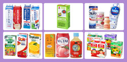 赤ちゃんへの飲み物【牛乳、豆乳、乳酸菌飲料、100％ジュース、果汁入りジュース、幼児用ジュース】
