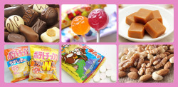 赤ちゃんへのおやつ・お菓子【チョコレート、あめ、キャラメル、スナック菓子、ラムネ菓子、ナッツ類】